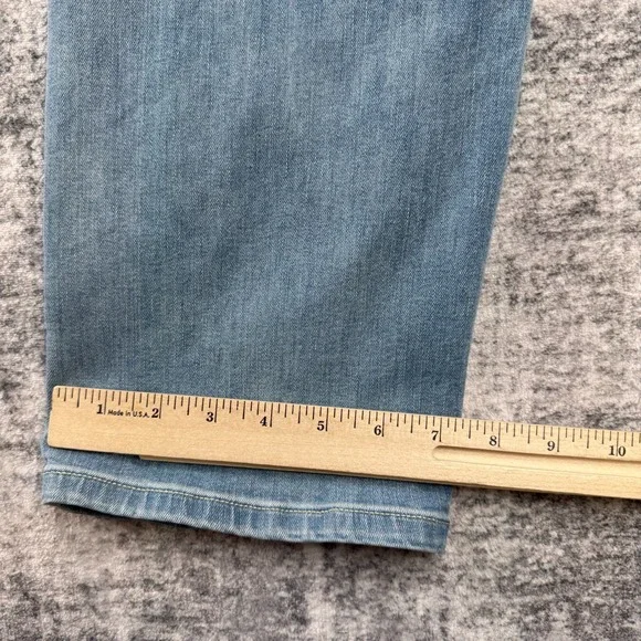 Coldwater Creek Jeans Womens 16P Shapeme High Rise Straight Stretch Faded Wash - Picture 10 of 11